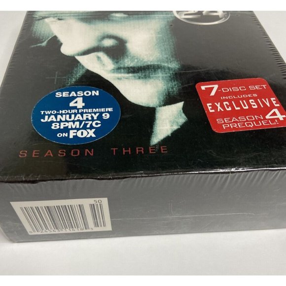 24 Season Three 7 DISC Set Brand New Original Packaging FOX TV Series - Picture 4 of 4